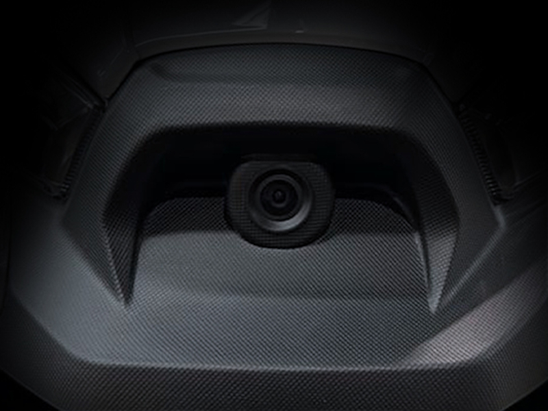 Built-in Front Dashcam